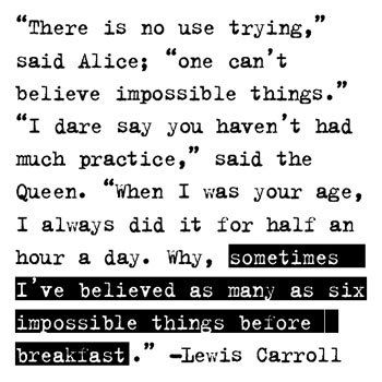 Believe--Lewis-Carroll-Magnet-C11813944